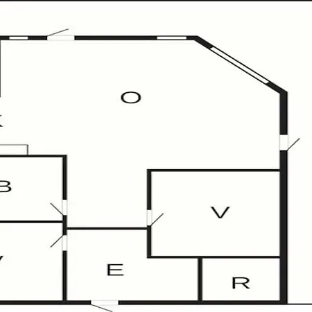 Casa vacanze 6 Person In Knebel *
